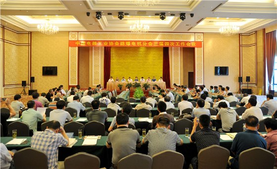 2015年中国电器工业协会防爆电机分会三届四次会议在泾召开