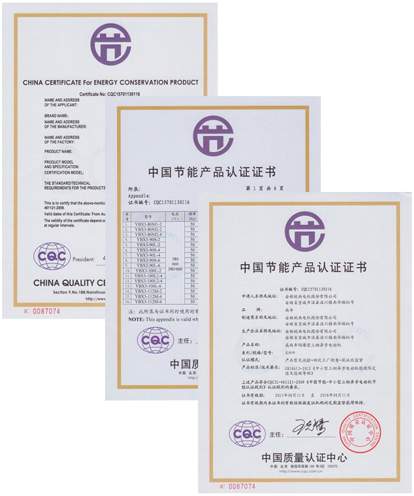 YBX3电机获得中国节能产品证书.jpg